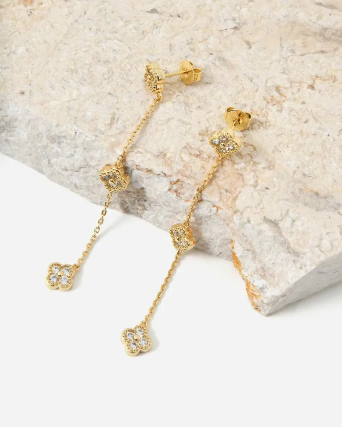 Forcast Amora Sterling Silver Earrings Goldsilver Women Earrings