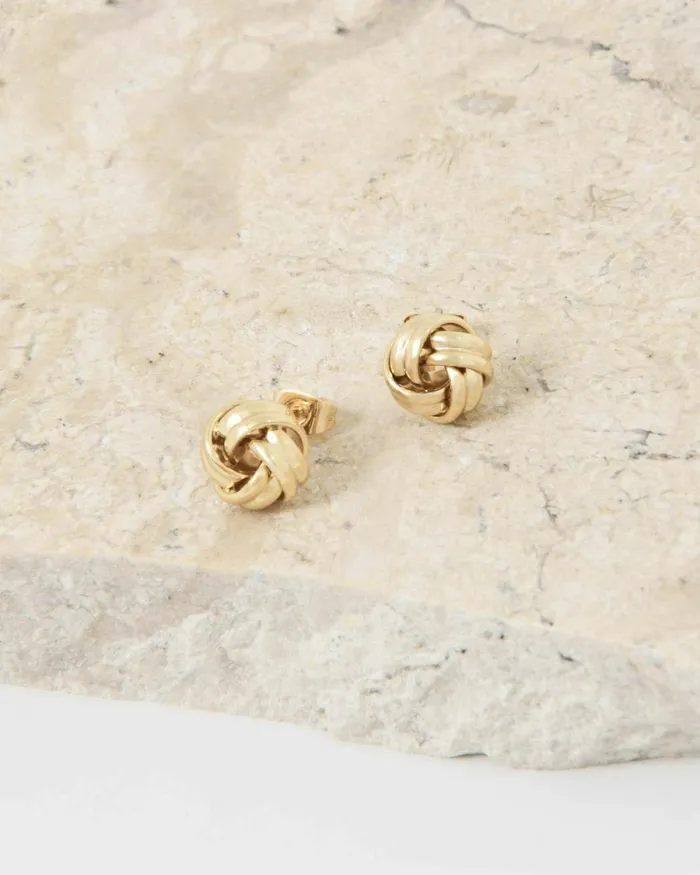 Forcast Analy 16k Gold Plated Earrings Gold Women Earrings