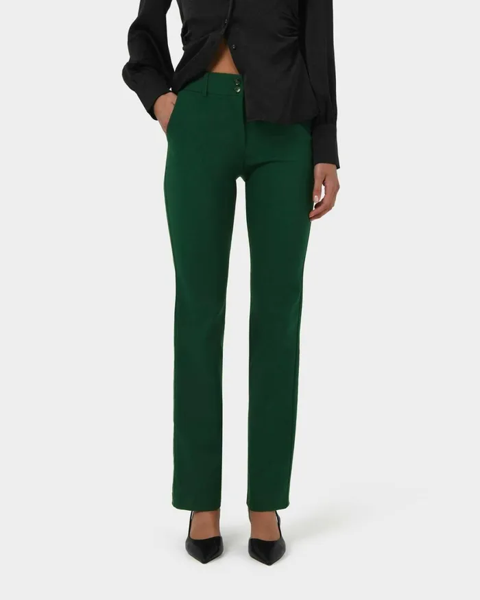 Forcast Annalee Classic Pants Maroongreennavygreyblack Women HighWaisted Pants Forcast Annalee Classic Pants Maroongreennavygreyblack Women HighWaisted Pants