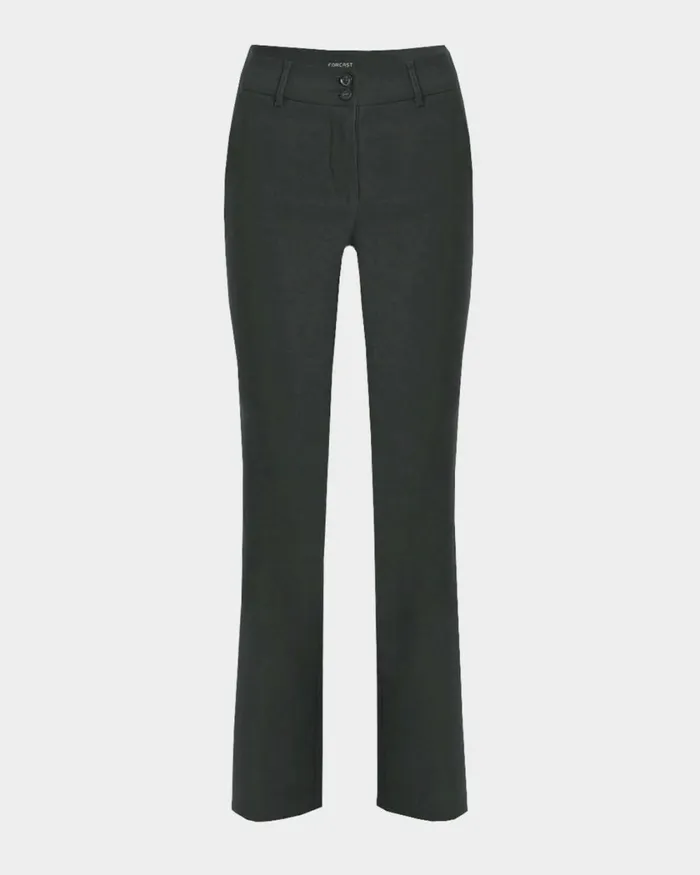 Forcast Annalee Classic Pants Maroongreennavygreyblack Women HighWaisted Pants
