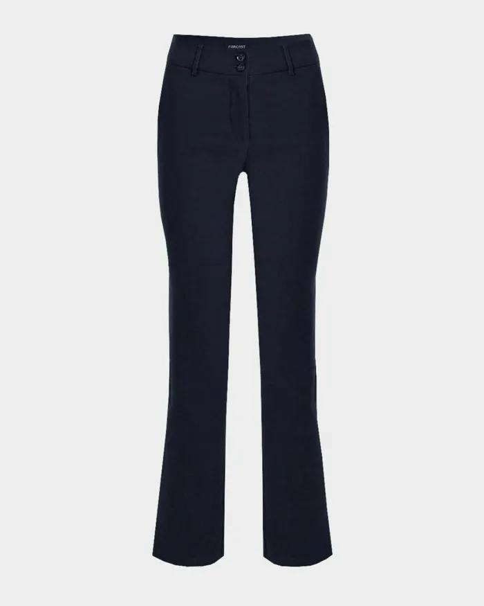 Forcast Annalee Classic Pants Maroongreennavygreyblack Women HighWaisted Pants