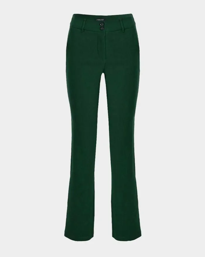 Forcast Annalee Classic Pants Maroongreennavygreyblack Women HighWaisted Pants