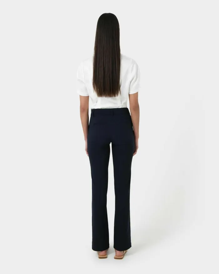 Forcast Annalee Classic Pants Maroongreennavygreyblack Women HighWaisted Pants