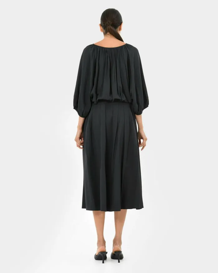 Forcast Annalia Dolman Sleeve Top Blackrooibos Tea Women Long Sleeve Tops