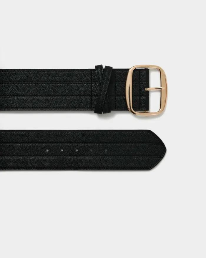 Forcast Arabella Waist Belt Tanblack Women Belts