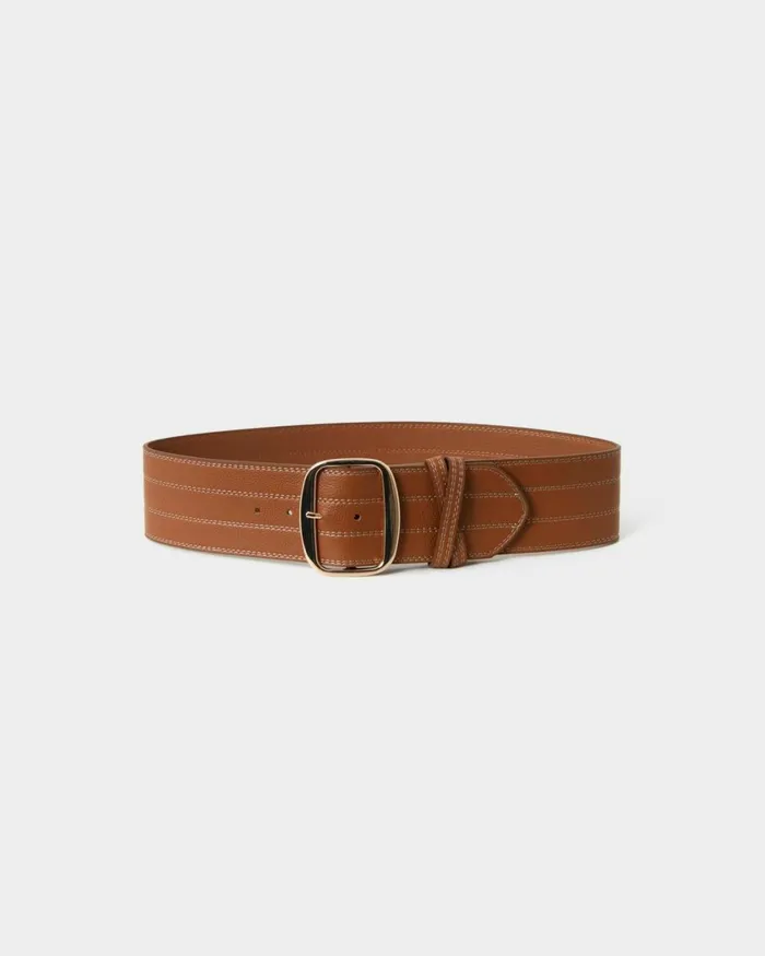 Forcast Arabella Waist Belt Tanblack Women Belts