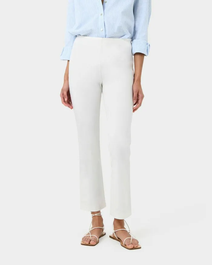 Forcast Astrid Flared Jeans Ivoryblack Women HighWaisted Pants