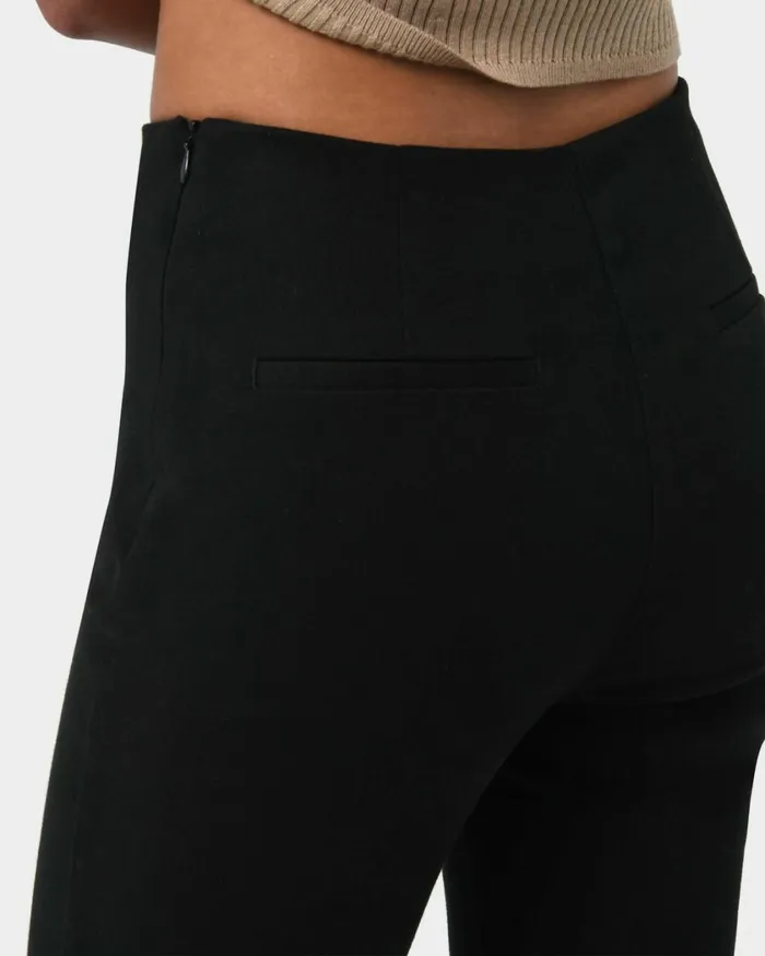 Forcast Astrid Flared Jeans Ivoryblack Women HighWaisted Pants