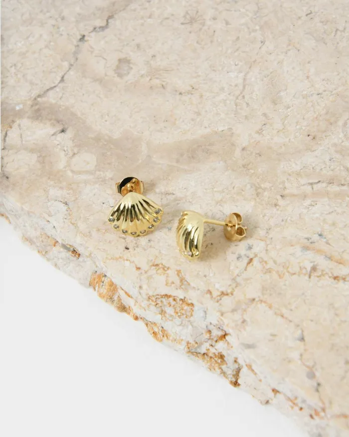 Forcast Ayana 16k Gold Plated Earrings Gold Women Earrings