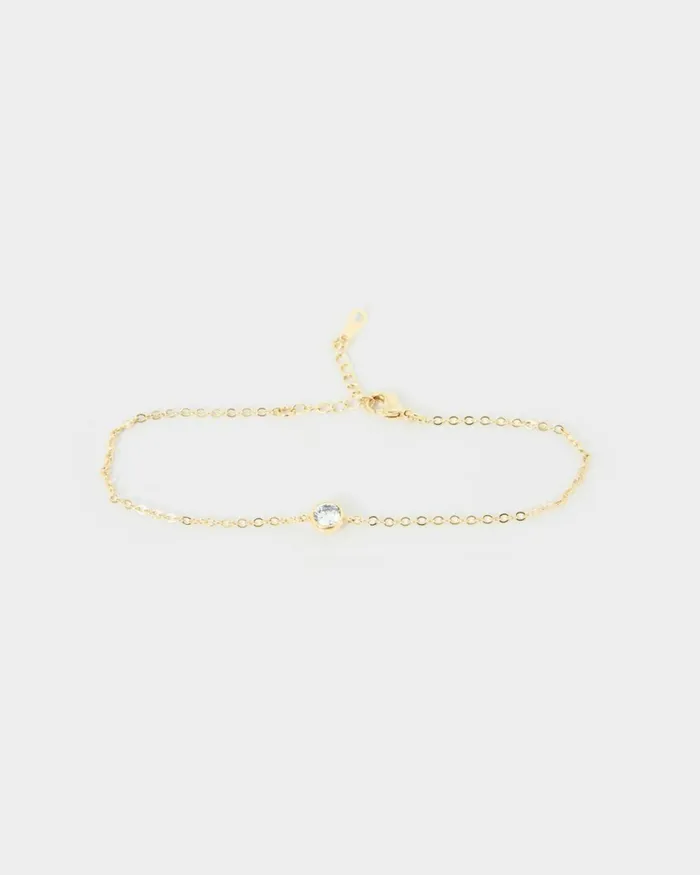 Forcast Blair 16k Gold Plated Bracelet Gold Women Bracelets