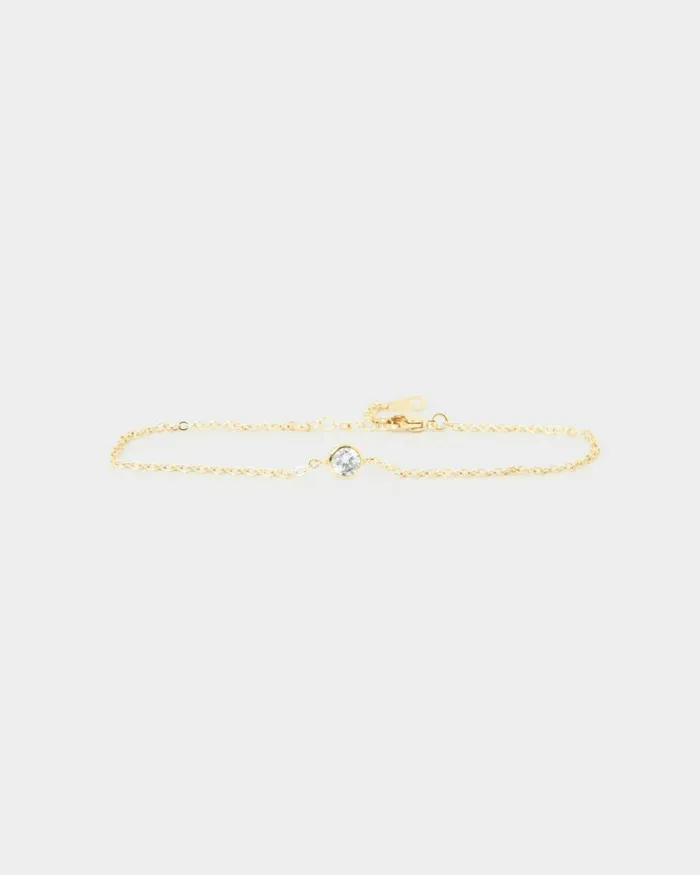 Forcast Blair 16k Gold Plated Bracelet Gold Women Bracelets