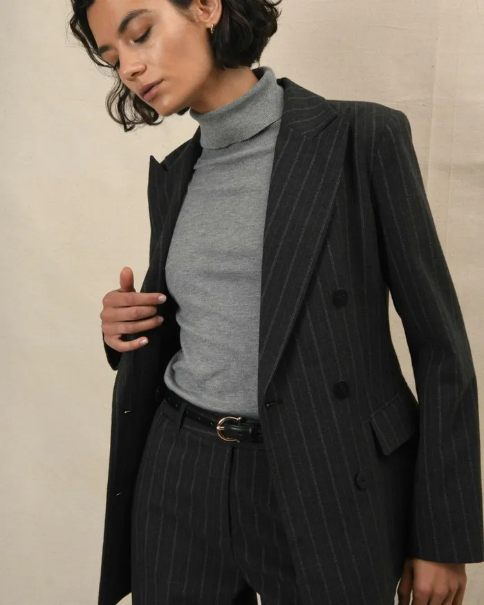 Forcast Blayke Leather Belt Black Women Belts