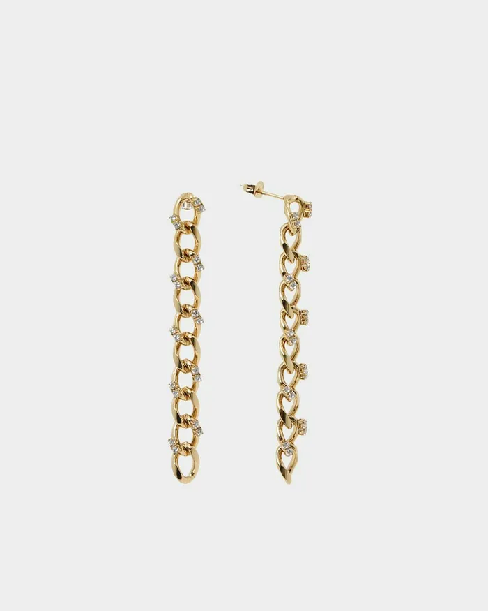 Forcast Cambria 16k Gold Earrings Gold Women Earrings