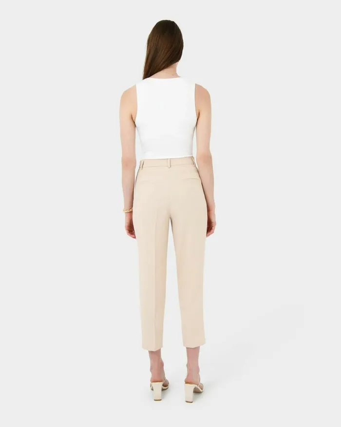 Forcast Carter 2 Slim Pants Sky Bluesepiaecruivoryblack Women HighWaisted Pants