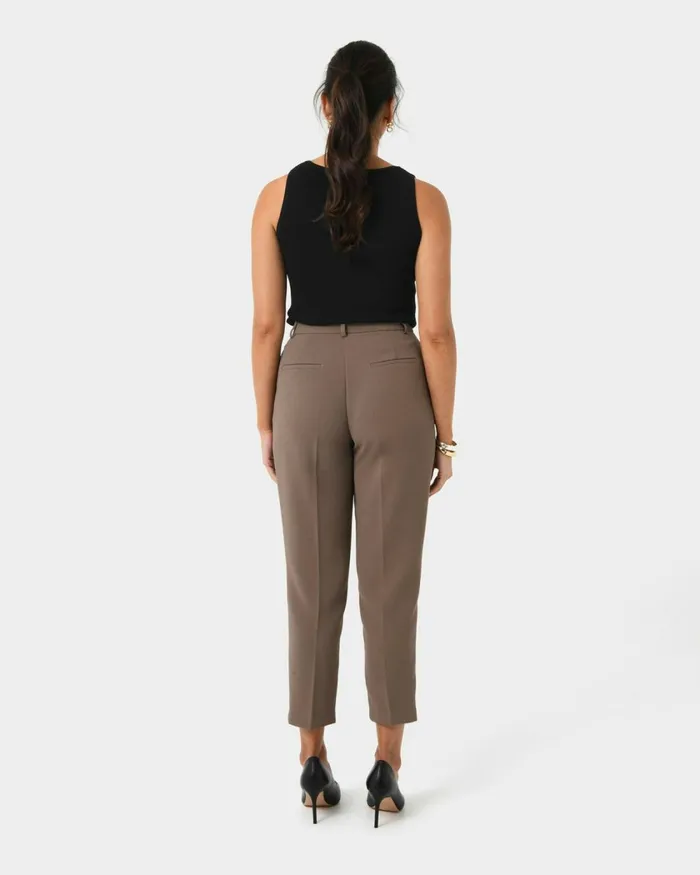 Forcast Carter 2 Slim Pants Sky Bluesepiaecruivoryblack Women HighWaisted Pants