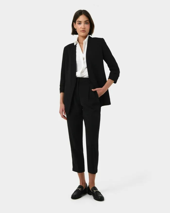 Forcast Carter 2 Slim Pants Sky Bluesepiaecruivoryblack Women HighWaisted Pants