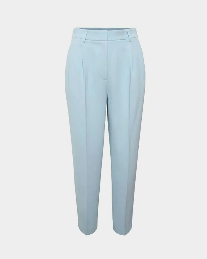 Forcast Carter 2 Slim Pants Sky Bluesepiaecruivoryblack Women HighWaisted Pants