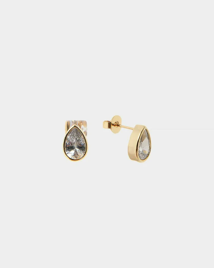 Forcast Caterina 16k Gold Earrings Gold Women Earrings
