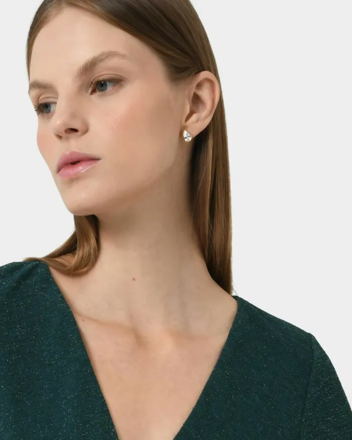 Forcast Caterina 16k Gold Earrings Gold Women Earrings