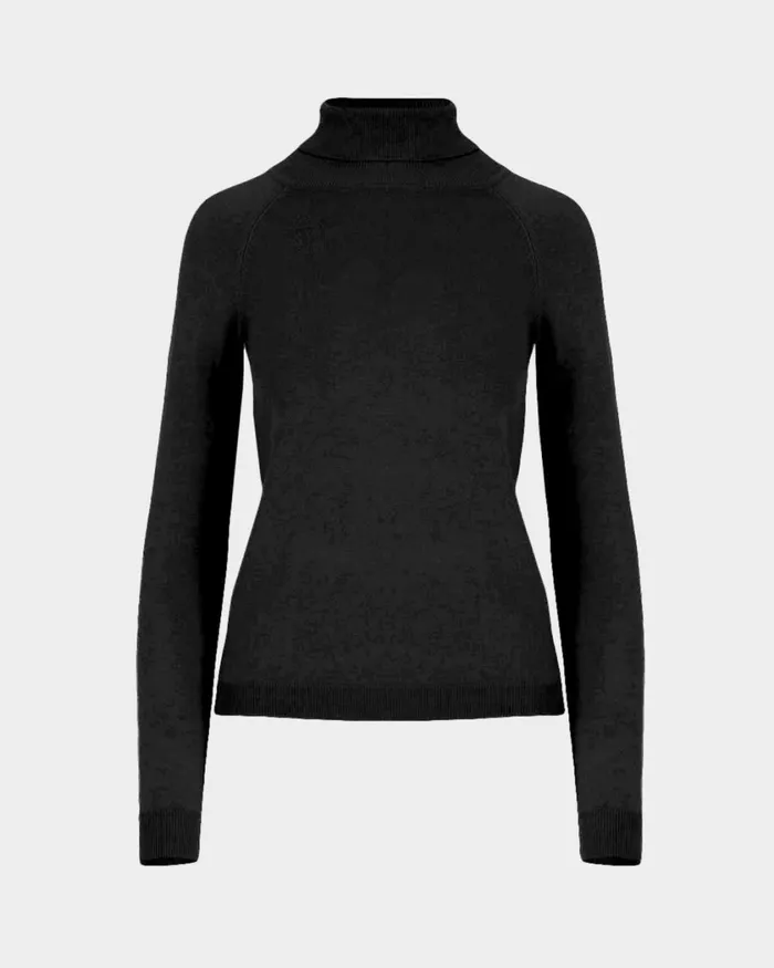 Forcast Clarisse Turtleneck Sweater Coffeeredivorypastel Khakinavygreycharcoalblack Women Long Sleeve Tops