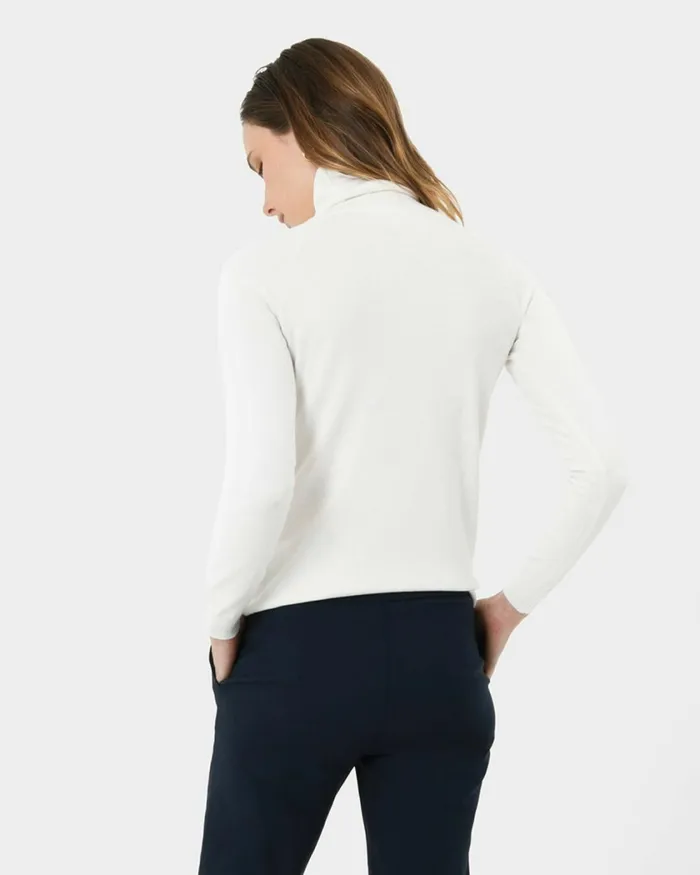 Forcast Clarisse Turtleneck Sweater Coffeeredivorypastel Khakinavygreycharcoalblack Women TShirts and Tops