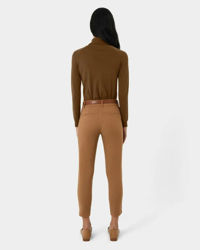 Forcast Clarisse Turtleneck Sweater Coffeeredivorypastel Khakinavygreycharcoalblack Women TShirts and Tops
