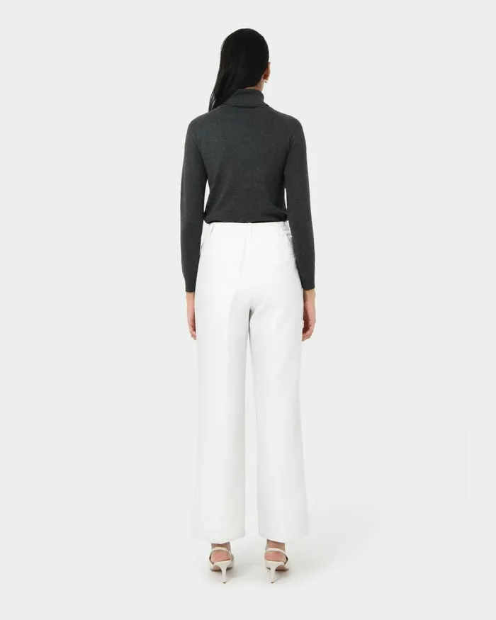 Forcast Clarisse Turtleneck Sweater Coffeeredivorypastel Khakinavygreycharcoalblack Women TShirts and Tops