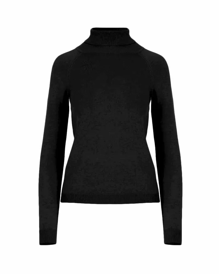 Forcast Clarisse Turtleneck Sweater Coffeeredivorypastel Khakinavygreycharcoalblack Women TShirts and Tops