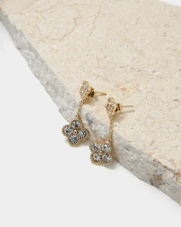 Forcast Collins Earrings Gold Women Earrings