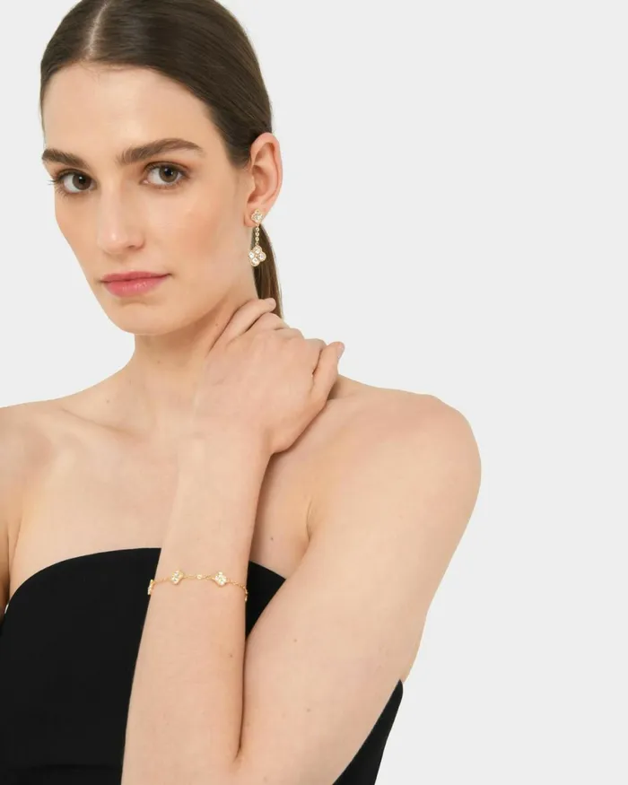 Forcast Collins Earrings Gold Women Earrings