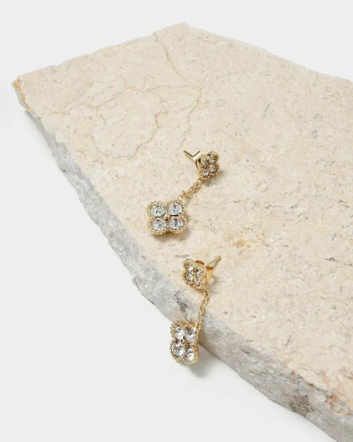 Forcast Collins Earrings Gold Women Earrings
