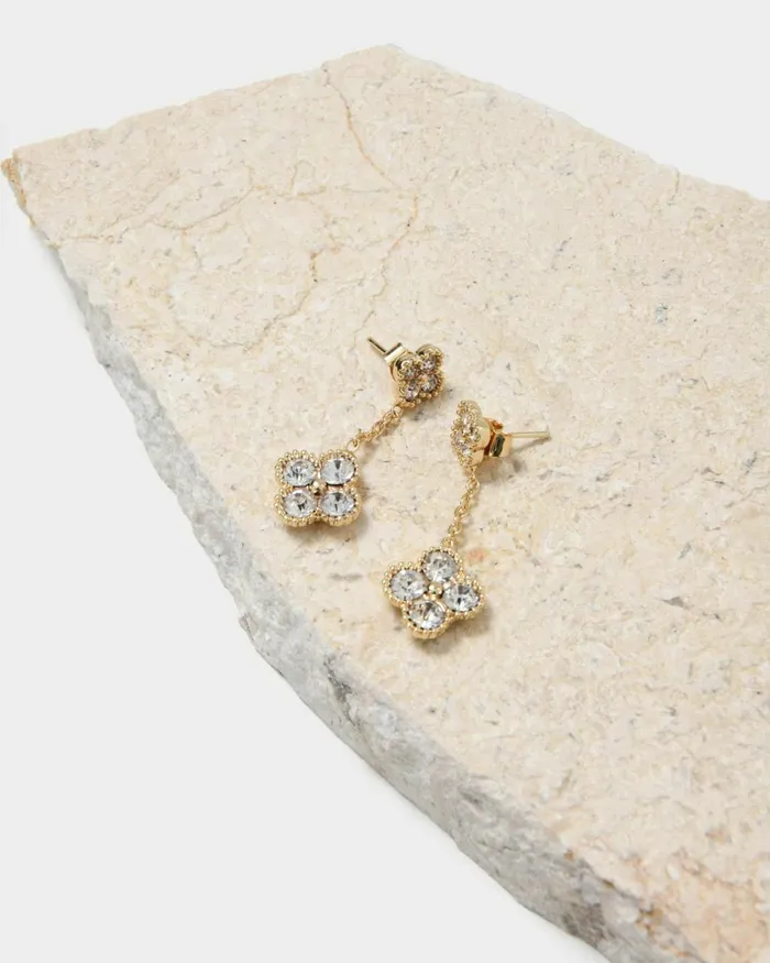 Forcast Collins Earrings Gold Women Earrings