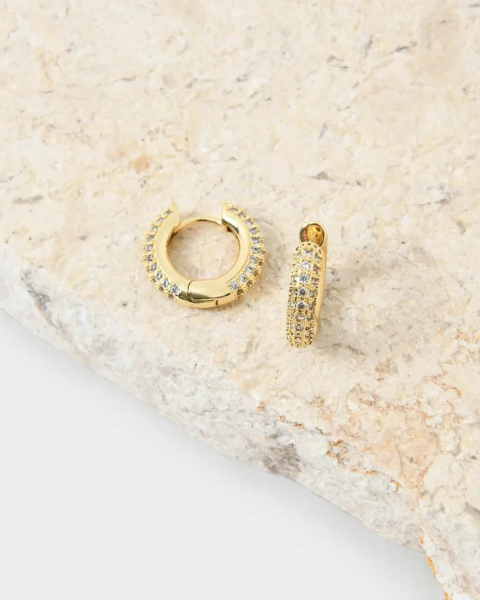 Forcast Daliah 16k Gold Plated Earring Goldsilver Women Earrings