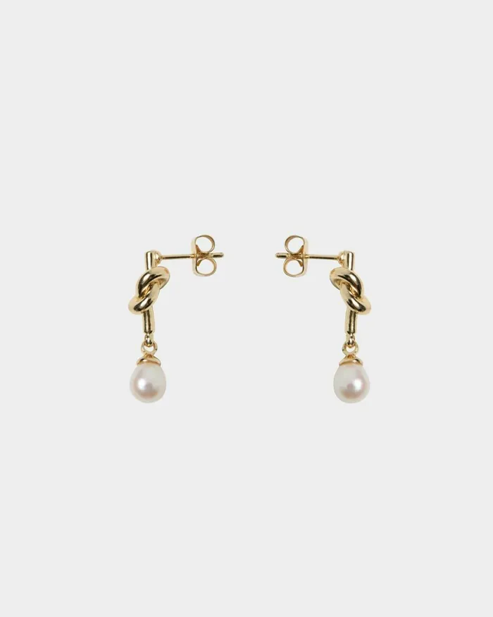 Forcast Danelly Gold Plated Earrings Gold Women Earrings