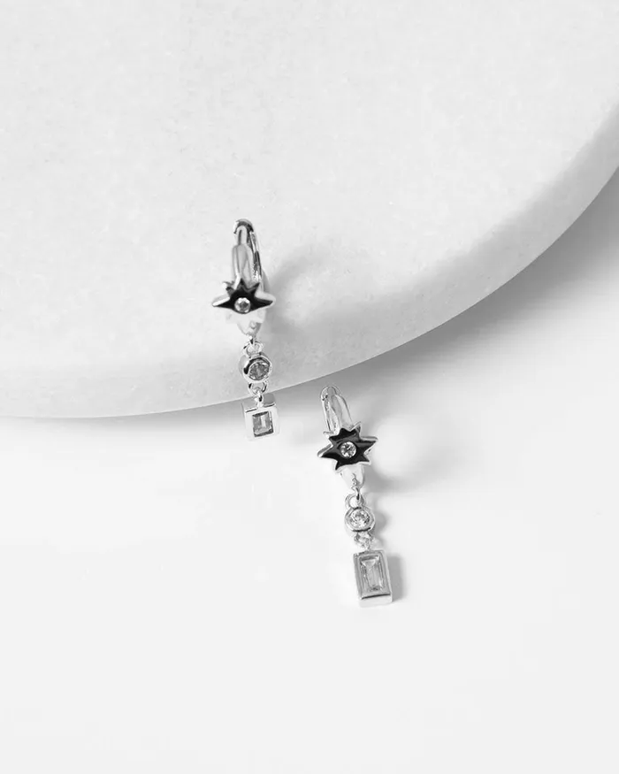 Forcast Diya Sterling Silver Earring Silver Women Earrings