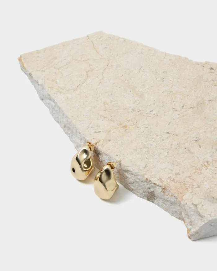 Forcast Elizah Earrings Gold Women Earrings