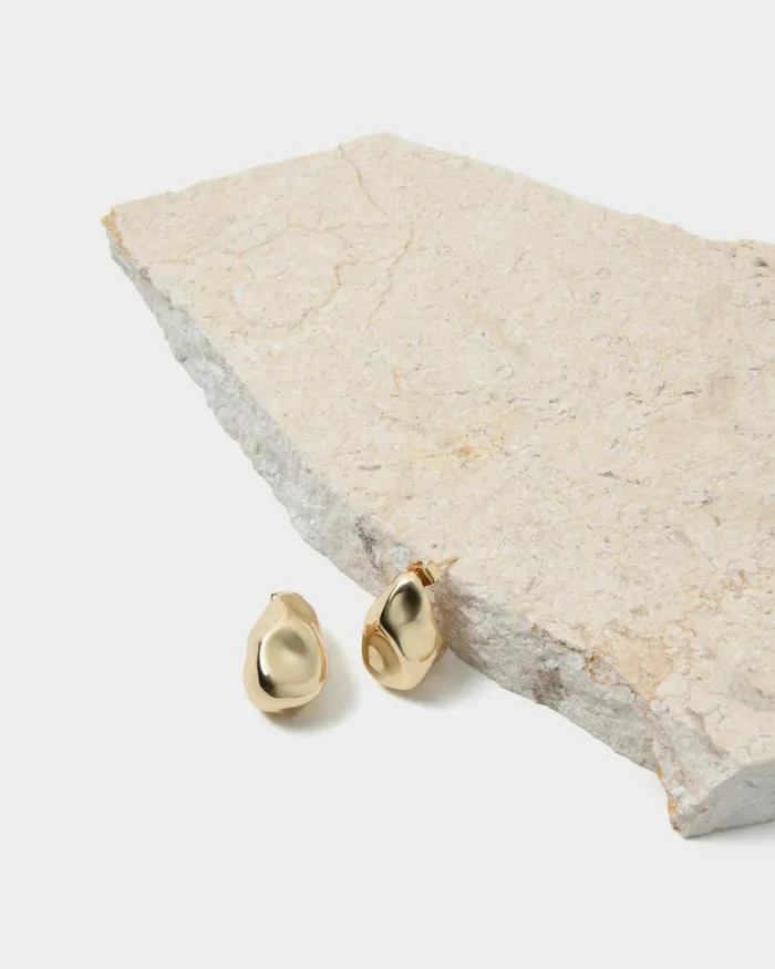 Forcast Elizah Earrings Gold Women Earrings