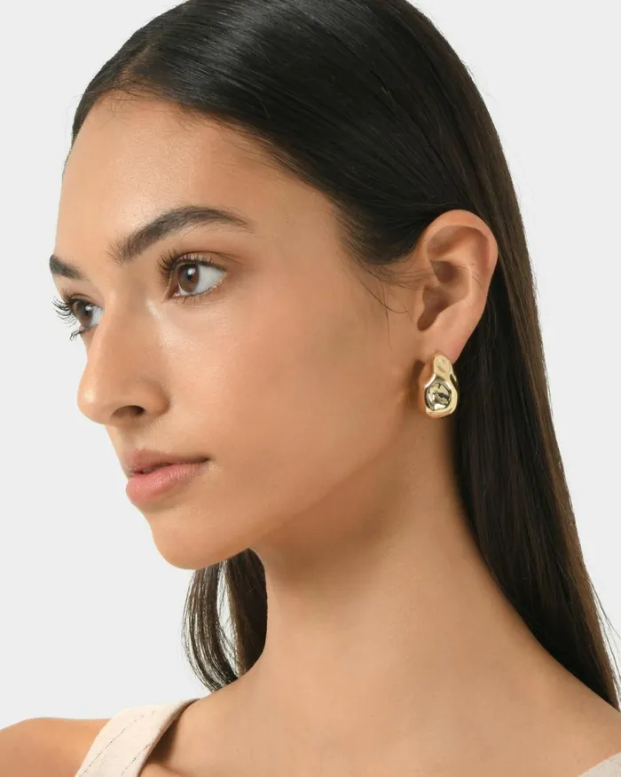 Forcast Elizah Earrings Gold Women Earrings