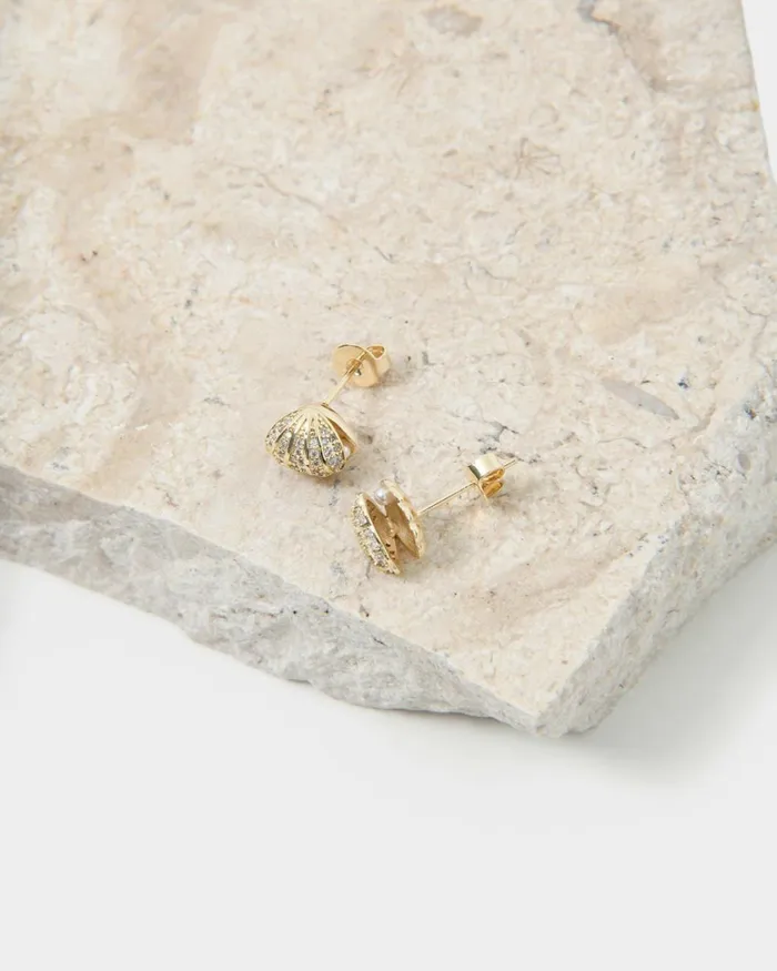 Forcast Ella Silver Plated Earring Goldsilver Women Earrings