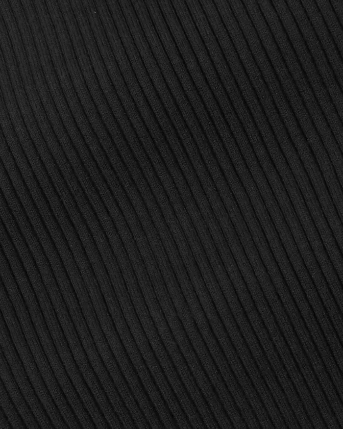 Forcast Elliot Collared Knit Dress Tealblack Women Knit Dresses