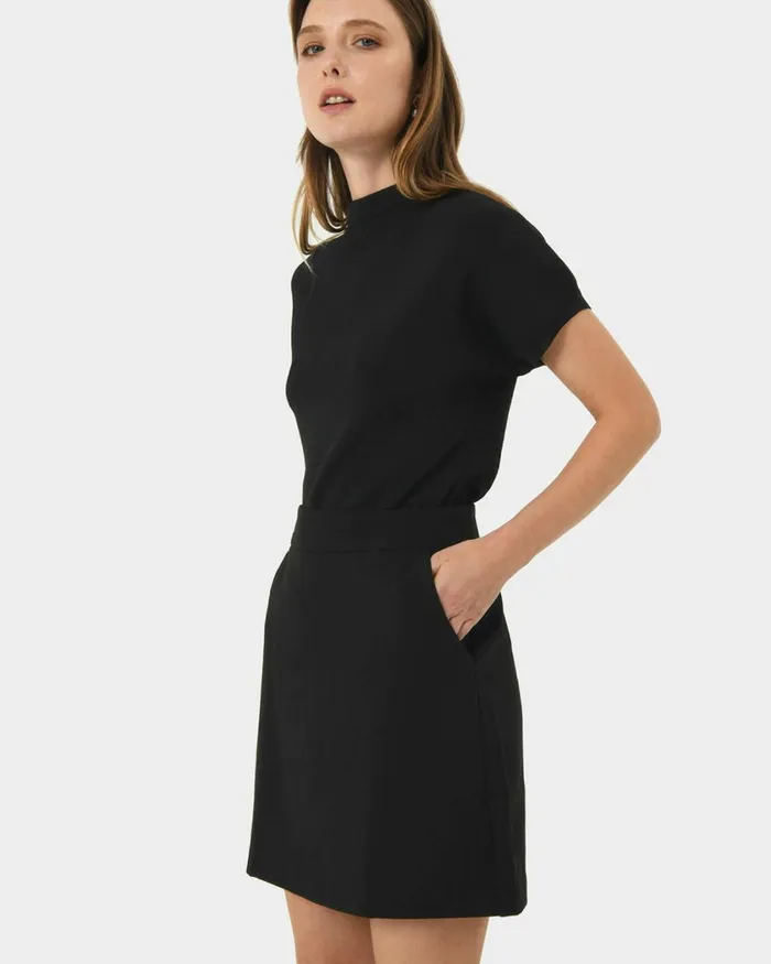 Forcast Elodie Mini Skirt Black Women Mini Skirts