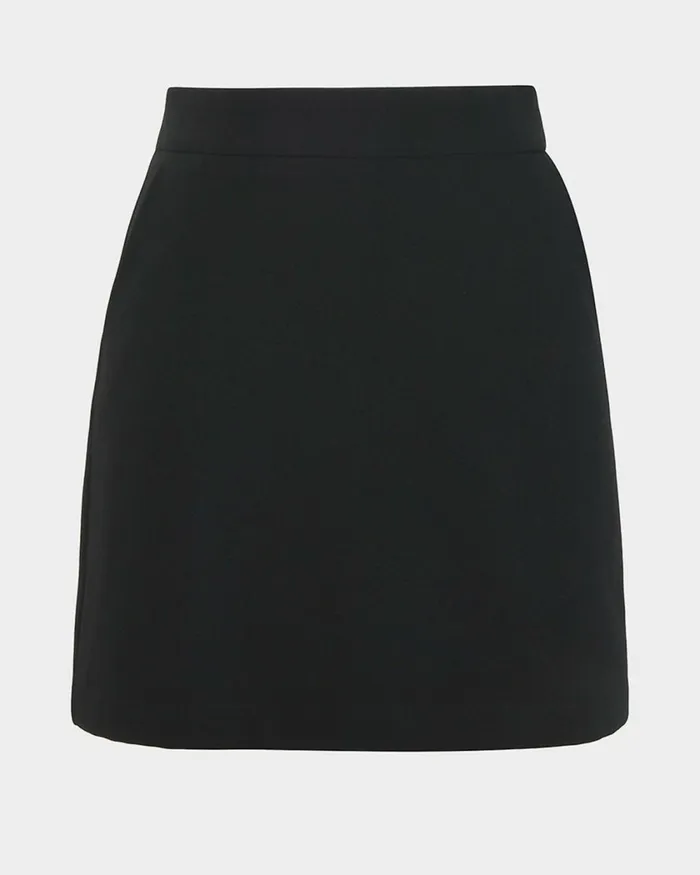 Forcast Elodie Mini Skirt Black Women Mini Skirts