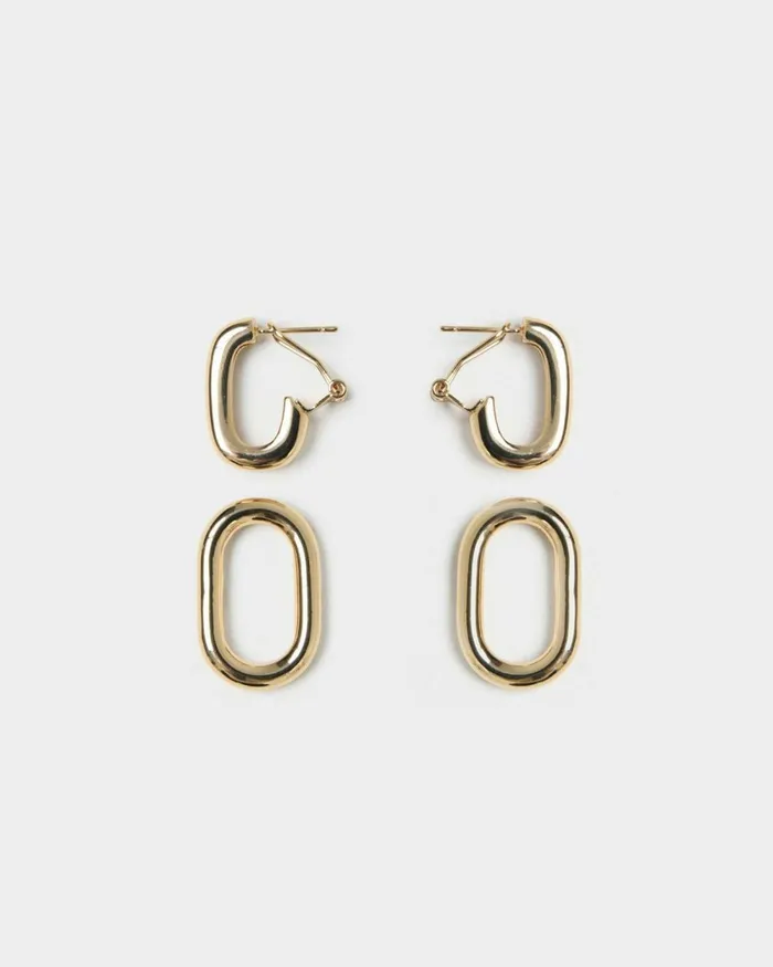 Forcast Elvira Earrings Goldsilver Women Earrings