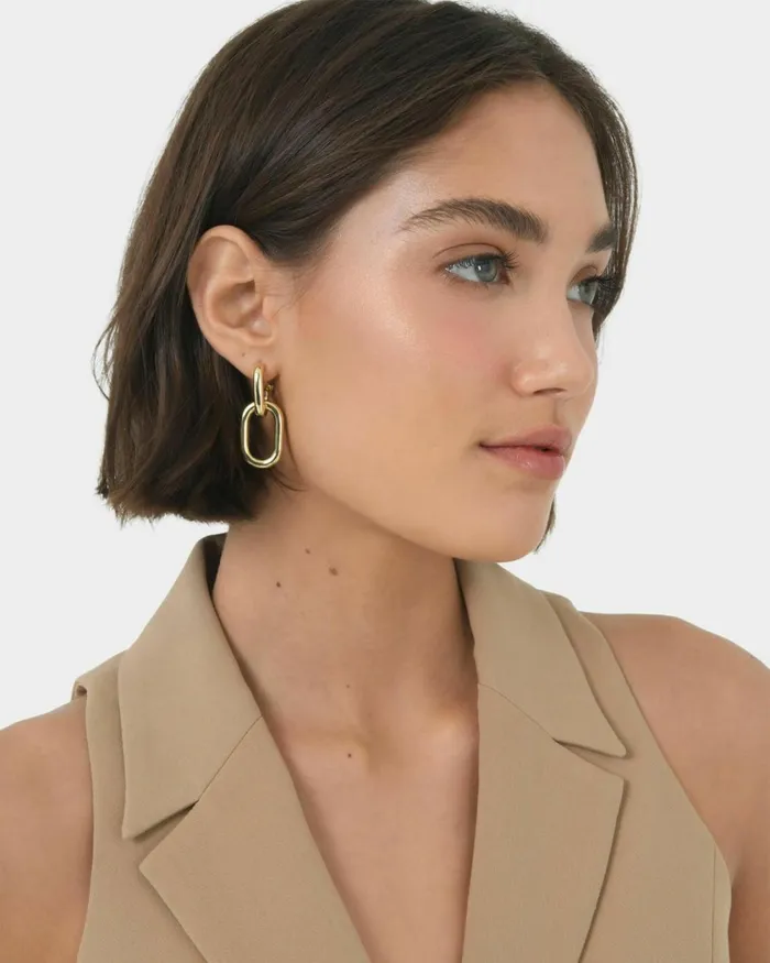 Forcast Elvira Earrings Goldsilver Women Earrings