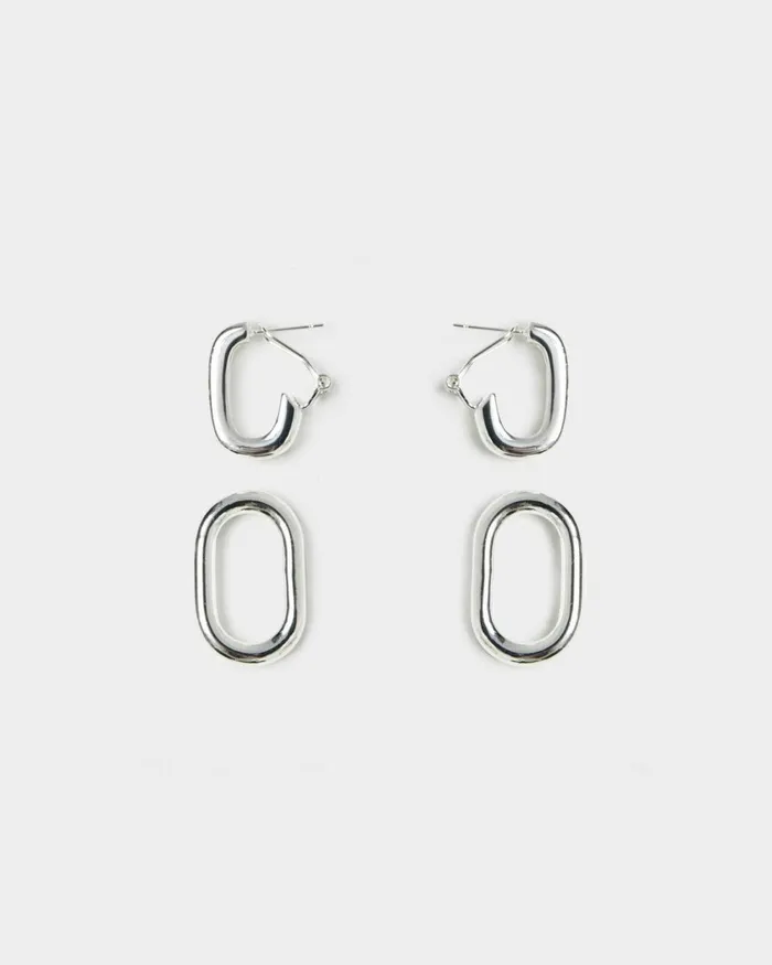 Forcast Elvira Silver Earrings Goldsilver Women Earrings