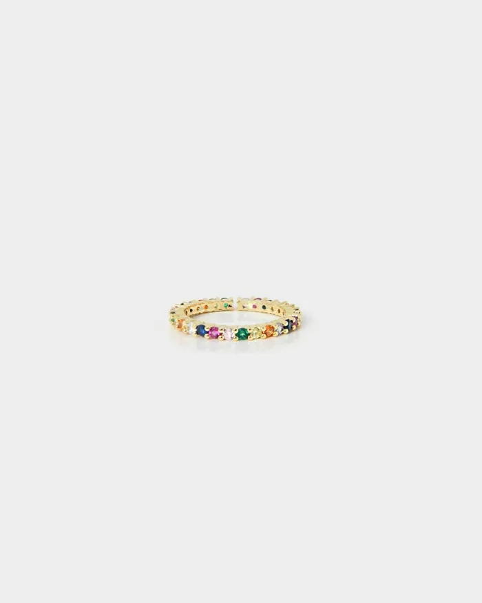 Forcast Emeline 16k Gold Plated Ring Gold Women Rings