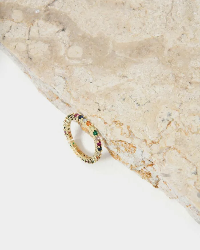 Forcast Emeline 16k Gold Plated Ring Gold Women Rings