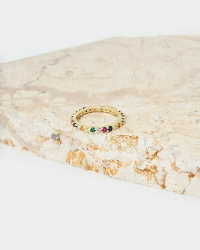 Forcast Emeline 16k Gold Plated Ring Gold Women Rings