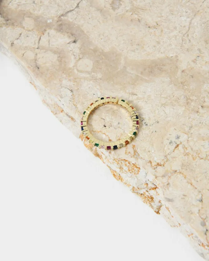 Forcast Emeline 16k Gold Plated Ring Gold Women Rings