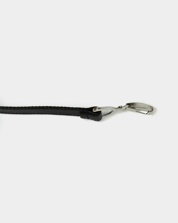 Forcast Emeri Leather Adjustable Belt Cream Women Belts